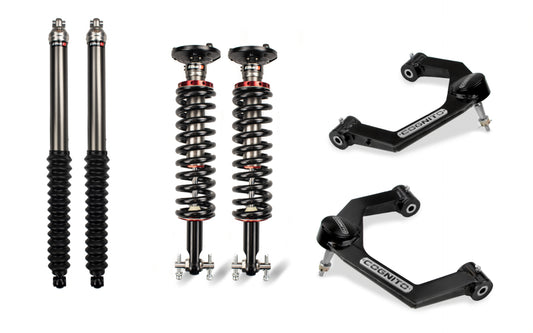 2.5 Inch Leveling Kit - Cognito 2.5-inch Performance Leveling Kit With Elka 2.0 IFP Shocks For 15-23Ford F-150 4WD