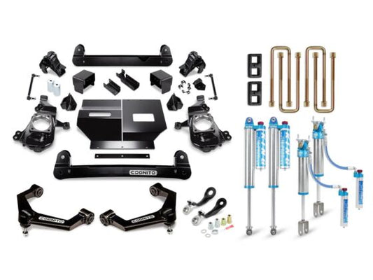 4 Inch Lift Kit - Cognito 4-Inch Elite Lift Kit With King 2.5 Reservoir Shocks For 20-24 Silverado/Sierra 2500/3500 2WD/4WD