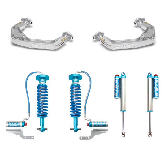 15-20 Ford F-150 4WD Mazzulla Stage 3 Mid Travel Kit with King 2.5 Adjustable Shocks
